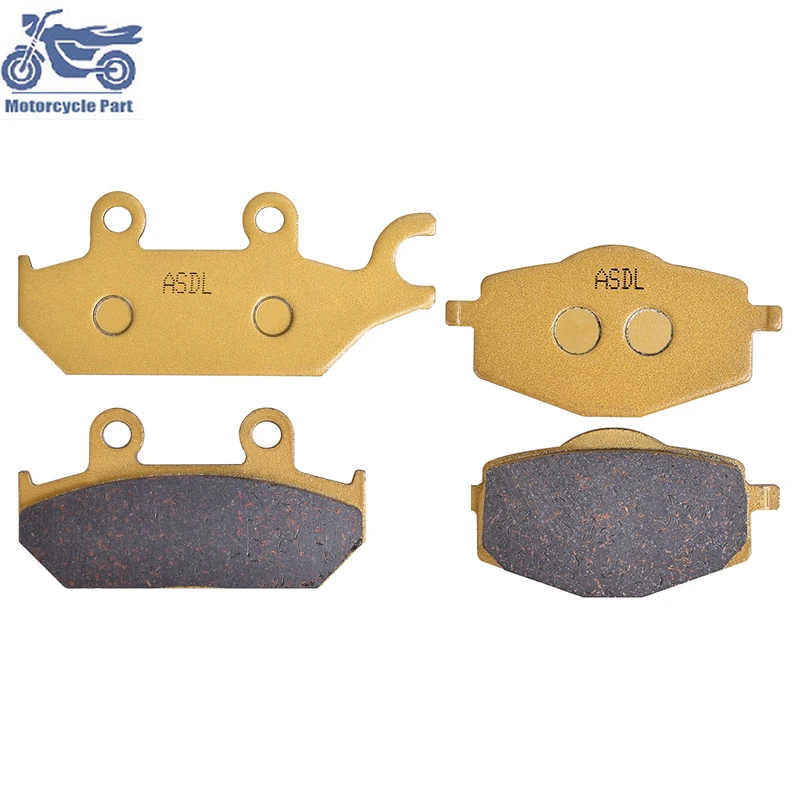 Carbon Ceramic Motorcycle Brake Rotor - Jeu de plaquettes de frein avant