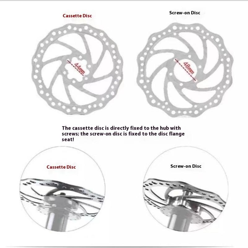 2 pièces 44/48MM moyeu de vélo - Brake Rotor avis et prix
