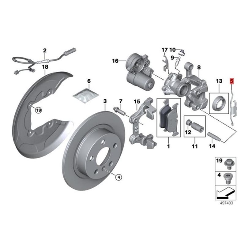 Kit d'étriers de frein M11K-1S - Brake Caliper avis et prix